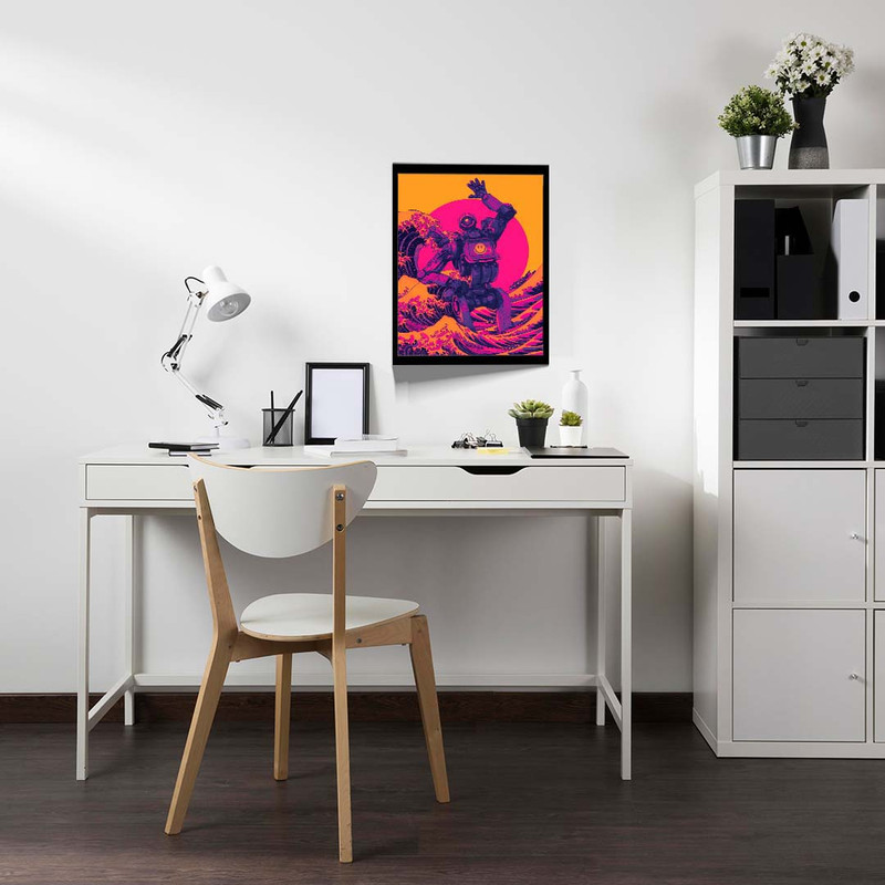 تابلو مدل GREAT WAVE کد F-7008