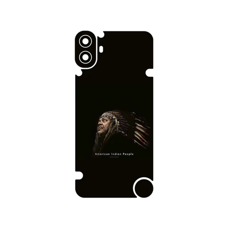 برچسب پوششی ماهوت مدل Portrait of an Indian Man مناسب برای گوشی موبایل ناتینگ CMF Phone 1