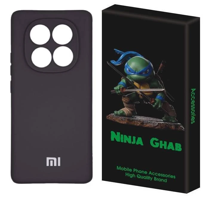 کاور نینجا قاب مدل سیلیکونی مناسب برای گوشی موبایل شیائومی Redmi Note 14 Pro 4G