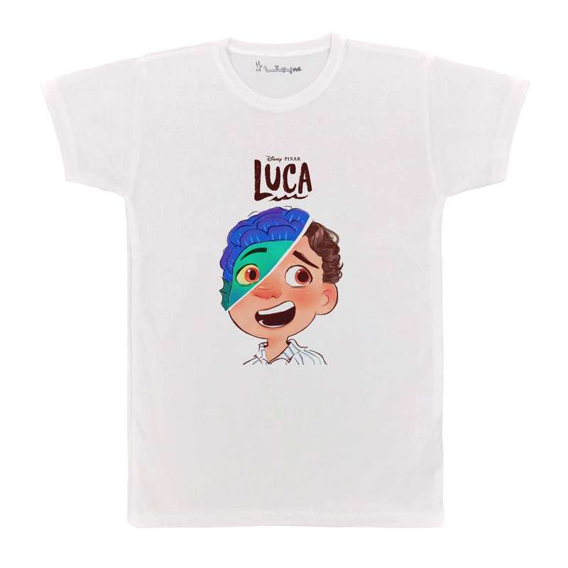 تی شرت بچگانه پرمانه طرح luca کد pmt.2483
