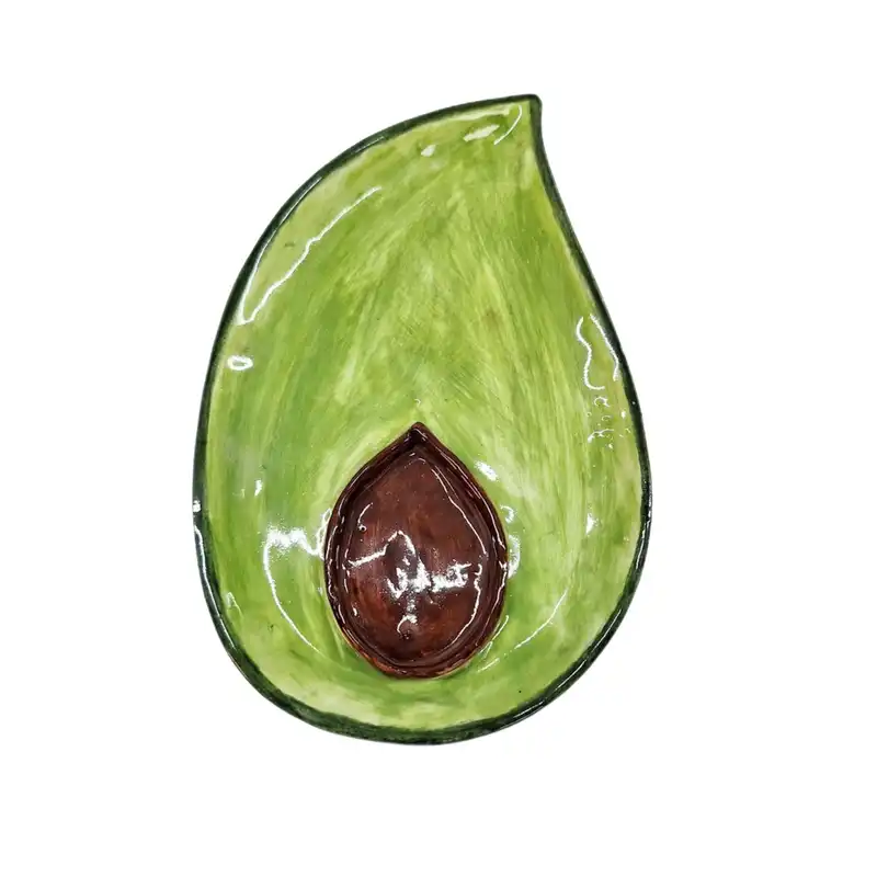 ست ماگ و زیر لیوانی سرامیکی طرح آووکادو