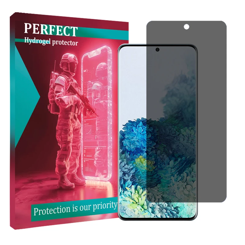 محافظ صفحه نمایش حریم شخصی پرفکت مناسب برای گوشی موبایل سامسونگ Galaxy S20 Plus