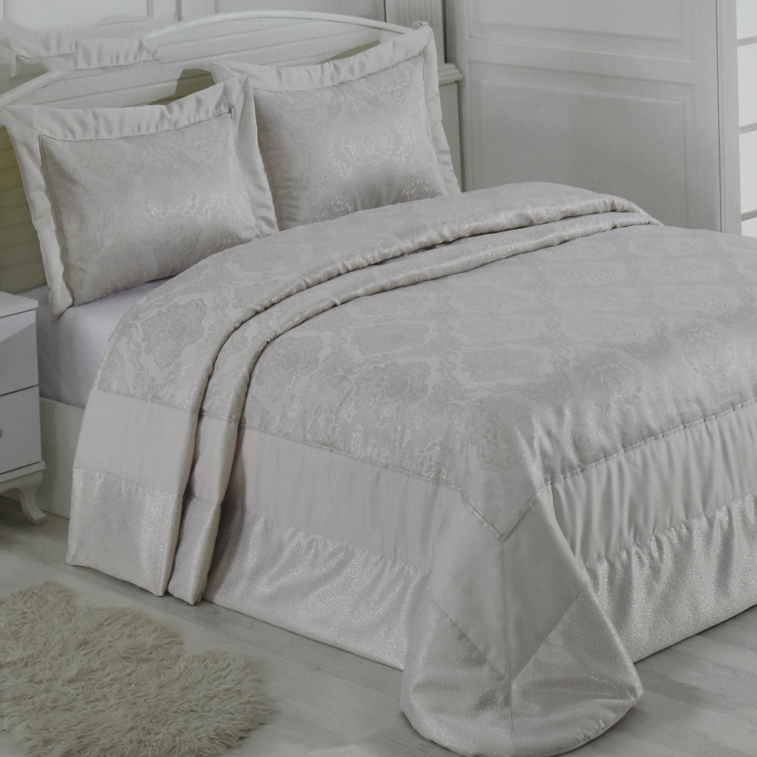 سرویس روتختی اوزدیلک طرح Pelin دونفره 3 تکه