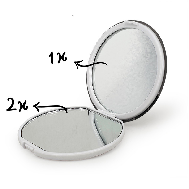 آینه جیبی خندالو طرح خانواده آدامز ونزدی Wednesday مدل تاشو کد 22043