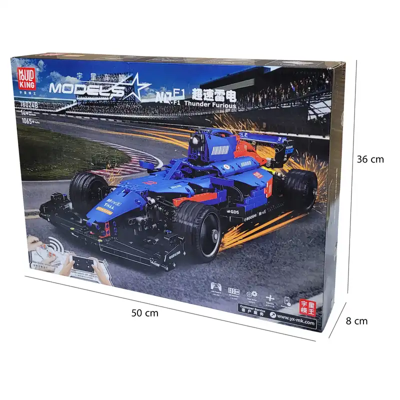 ساختنی مولد کینگ مدل ماشین مسابقه ای فرمول یک کنترلی کد 18024B