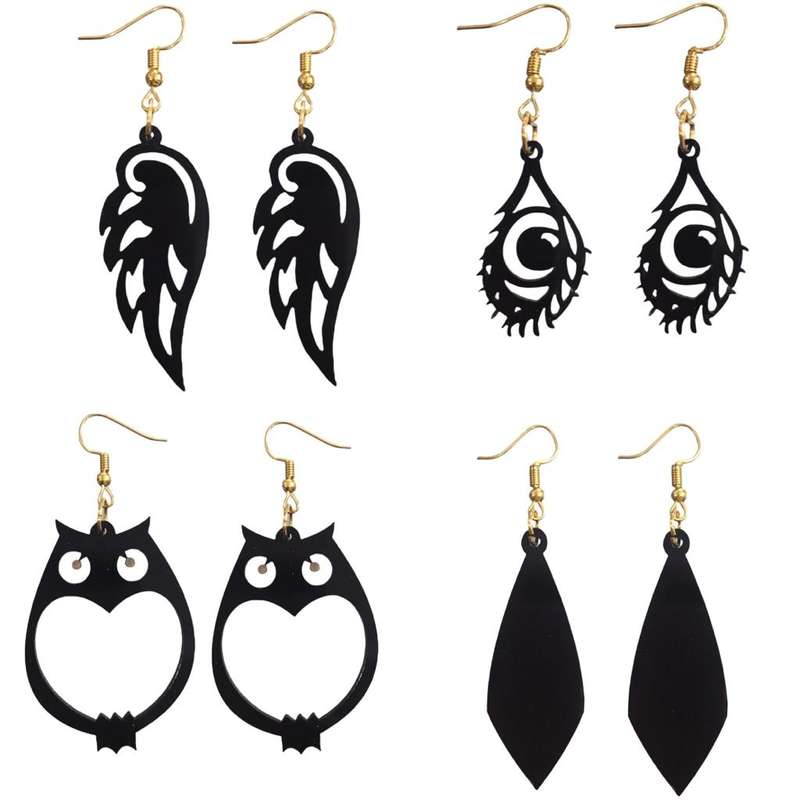 گوشواره دخترانه مدل اسپورت کد 342 مجموعه 4 عددی