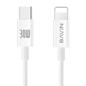 کابل تبدیل لایتنینگ به USB-C باوین مدل CB_274 طول 1متر