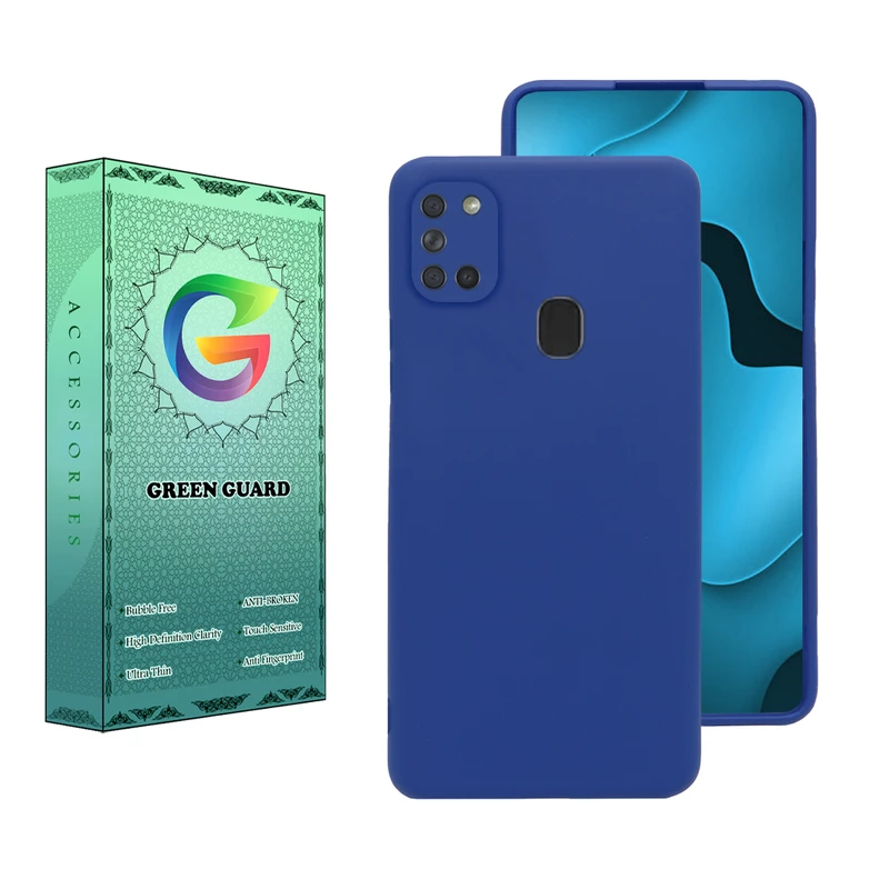 کاور گرین گارد مدل Kygo طرح سیلیکونی مناسب برای گوشی موبایل سامسونگ Galaxy A21S 