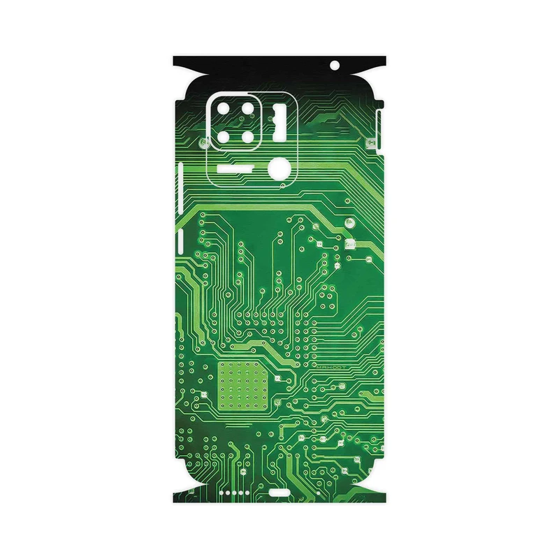برچسب پوششی ماهوت مدل Green_Printed_Circuit_Board-FullSkin مناسب برای گوشی موبایل شیائومی Redmi 10 Power