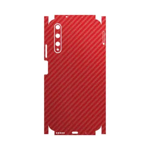 MAHOOT Red-Fiber-FullSkin Cover Sticker for Huawei NOVA 5T