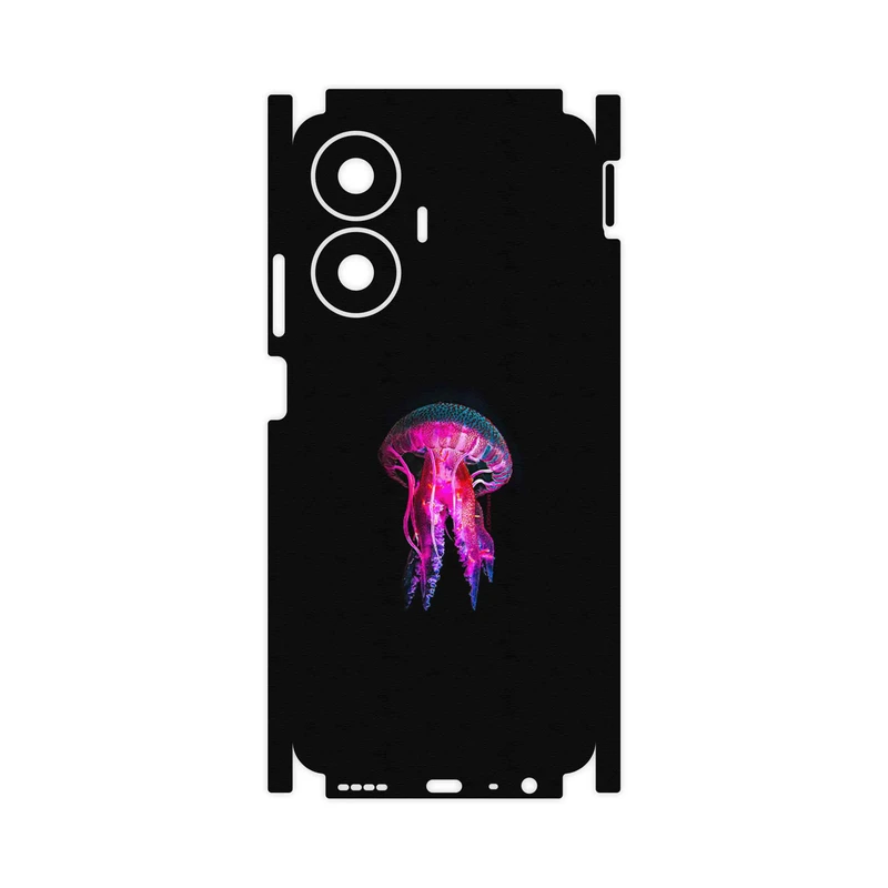 برچسب پوششی ماهوت مدل jellyfish-FullSkin مناسب برای گوشی موبایل ریلمی C55