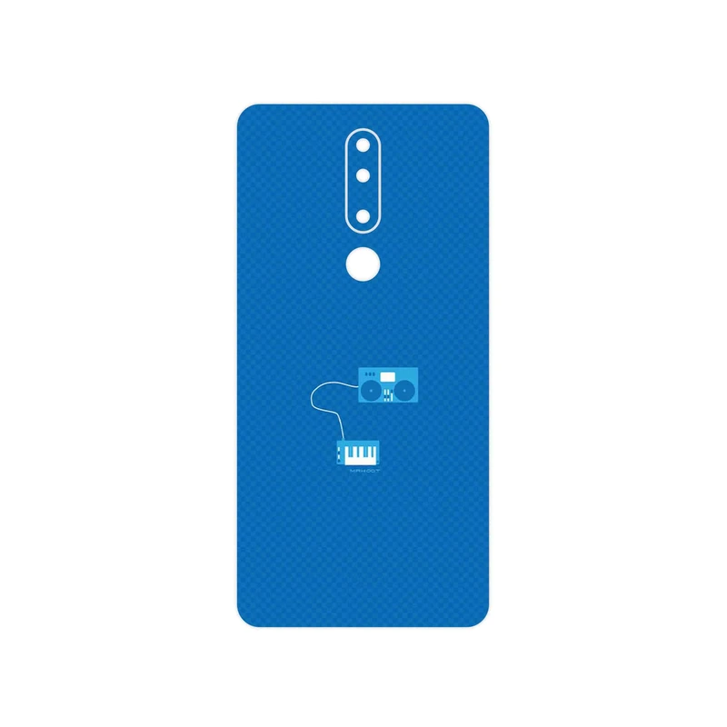برچسب پوششی ماهوت مدل Minimal DJ Icon مناسب برای گوشی موبایل نوکیا 3.1 Plus