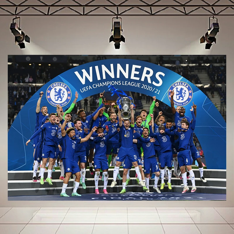 تابلو بوم طرح چلسی مدل قهرمانی اروپا کد AR273