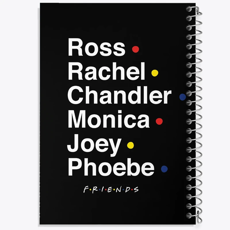 دفتر مشق 100 برگ خندالو طرح فرندز Friends کد 31157