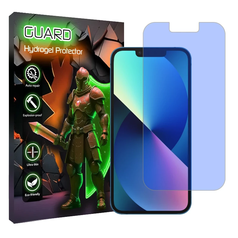 حافظ صفحه نمایش آنتی بلو گارد مدل Tough مناسب برای گوشی موبایل اپل iPhone 13