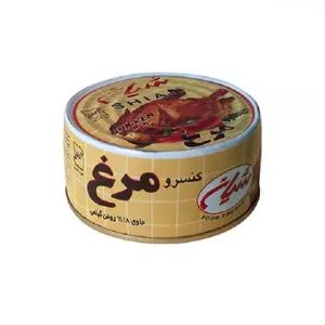 	 کنسرو مرغ در روغن گیاهی شیان - 180 گرم