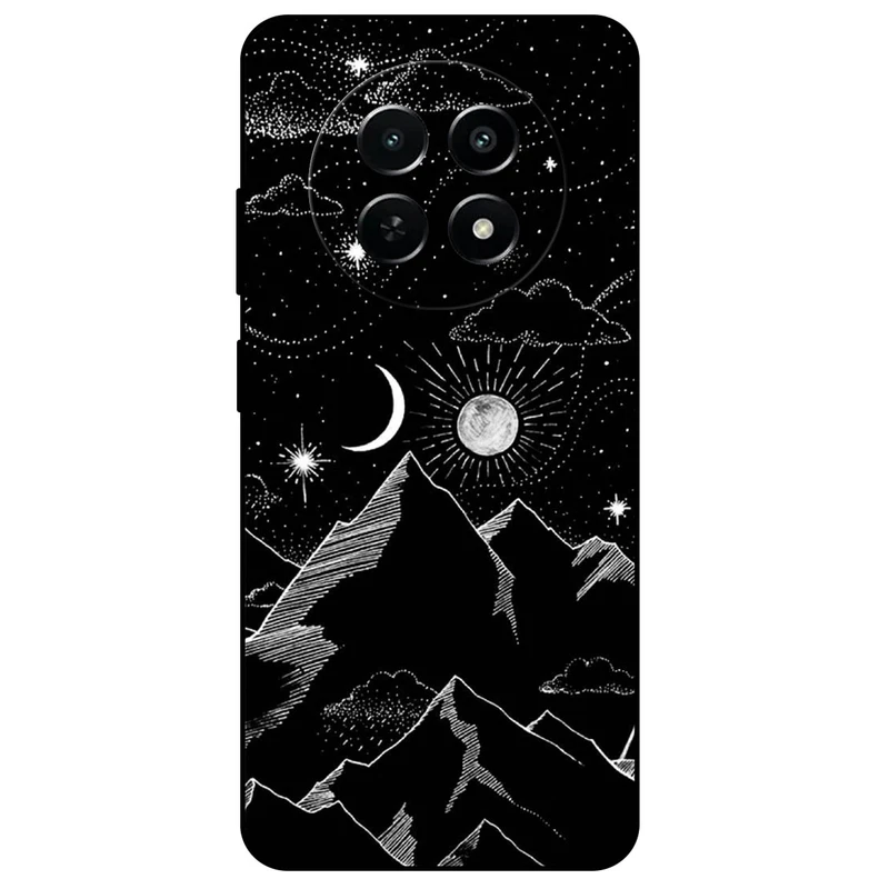 کاور مگافون طرح کوه مدل 8078 مناسب برای گوشی موبایل ریلمی 12 / 12x   