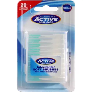 برس بین دندان اکتیو اورال کر مدل interdental soft brushes بسته 10 عددی