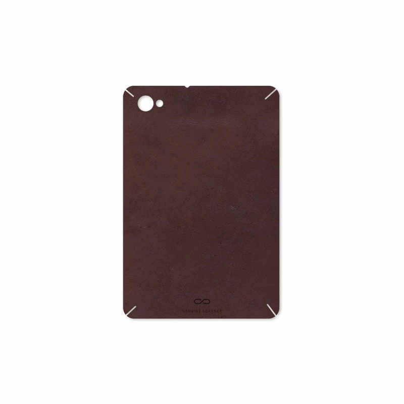 برچسب پوششی ماهوت مدل Matte-Dark-Brown-Leather مناسب برای تبلت سامسونگ Galaxy Tab 7.7 2011 P6800