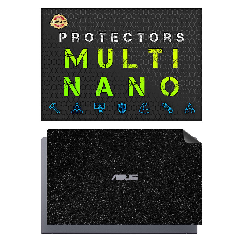 برچسب پوششی پشت لپ تاپ مولتی نانو طرح کهکشانی مدل X-F1G مناسب برای لپ تاپ ایسوس ZenBook 14 Q407IQ 14 inch 2020