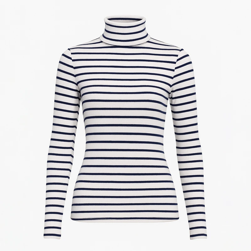 بلوز آستین بلند یقه اسکی زنانه مدل BDK-RY کد M5439