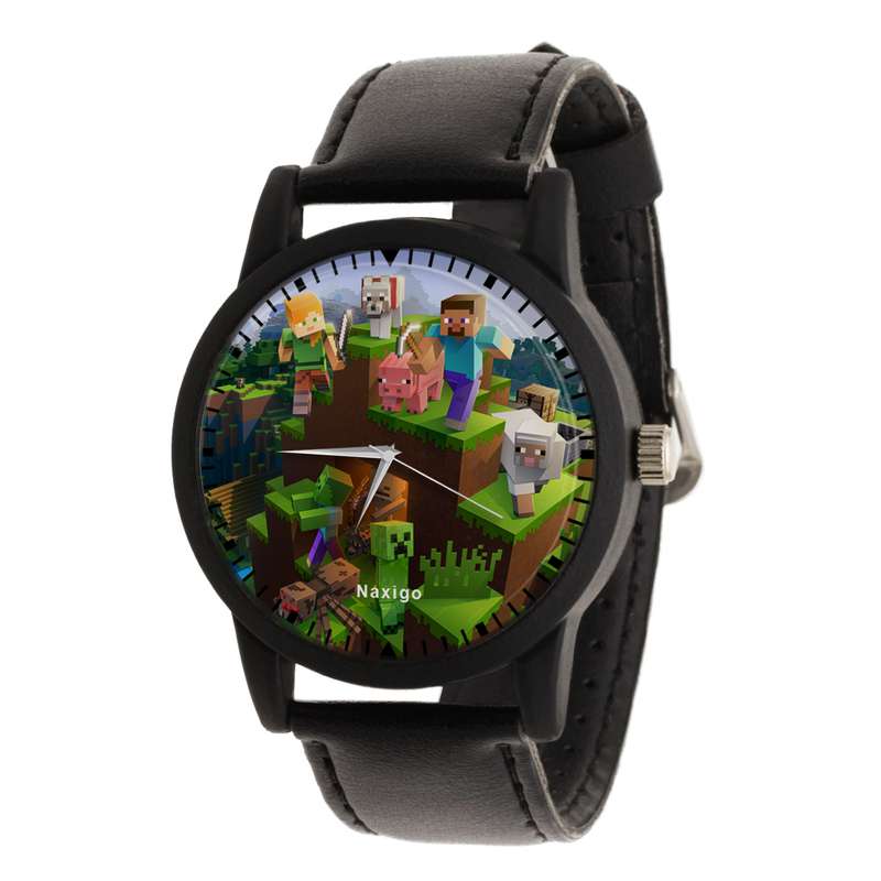 ساعت مچی عقربه ای ناکسیگو مدل ماینکرافت کد LF6777 ساعت مچی عقربه ای ناکسیگو مدل ماینکرافت کد LF6777