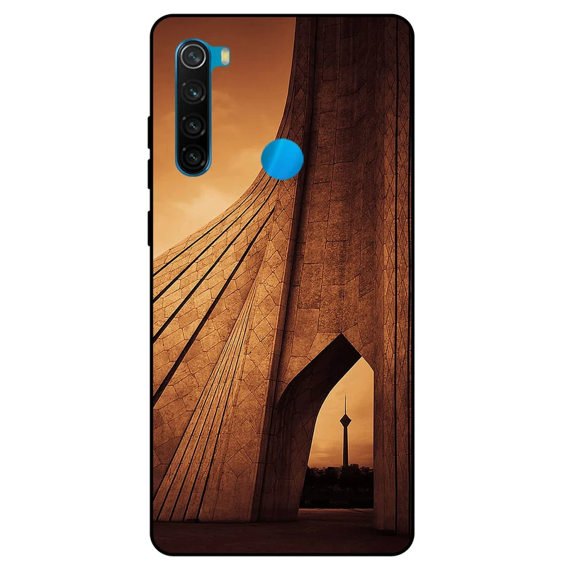 کاور مگافون طرح آزادی مدل 1901 مناسب برای گوشی موبایل شیائومی Redmi Note 8 