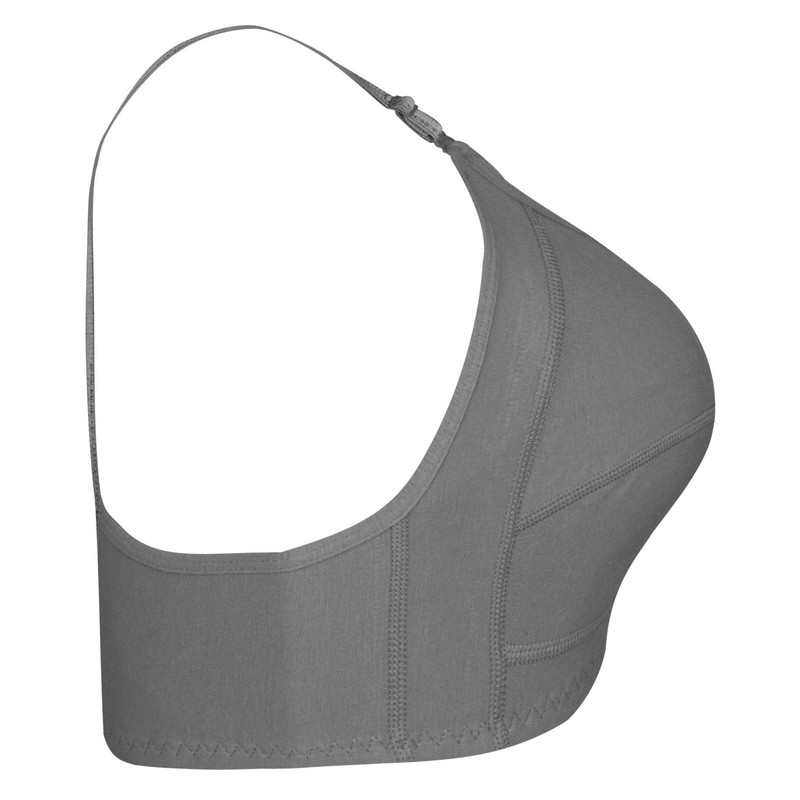 سوتین زنانه پانیذ مدل بدون فنر کد 3171-5 رنگ طوسی