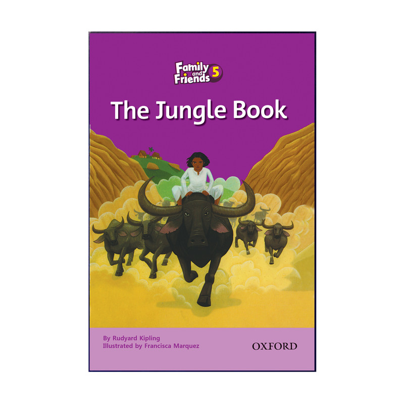کتاب Family And Friends 5 The Jungle Book اثر Rudyard Kipling انتشارات هدف نوین کتاب Family And Friends 5 The Jungle Book اثر Rudyard Kipling انتشارات هدف نوین