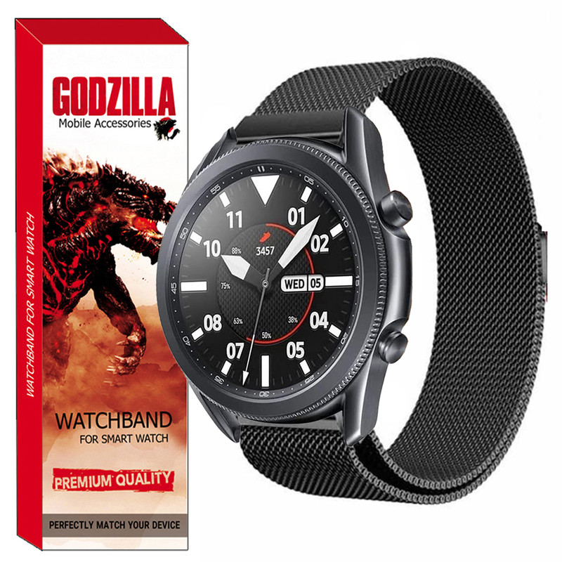 بند گودزیلا مدل Milanese مناسب برای ساعت هوشمند سامسونگ Galaxy Watch3 SM-R850 41mm
