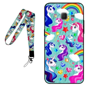 Megafone Unicorn 0028 Cover For Samsung Galaxy J2 2015 Mobile Neckband