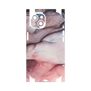MAHOOT Smoky pink marble-FullSkin Cover Sticker for Apple iPhone 15