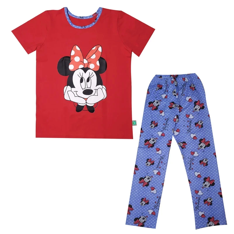 ست تی‌شرت آستین کوتاه و شلوار راحتی دخترانه پیتایا مدل RB