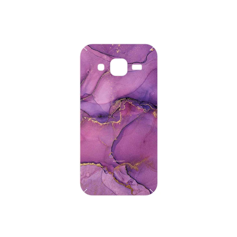 برچسب پوششی ماهوت مدل Purple Marble مناسب برای گوشی موبایل سامسونگ Galaxy Core Prime