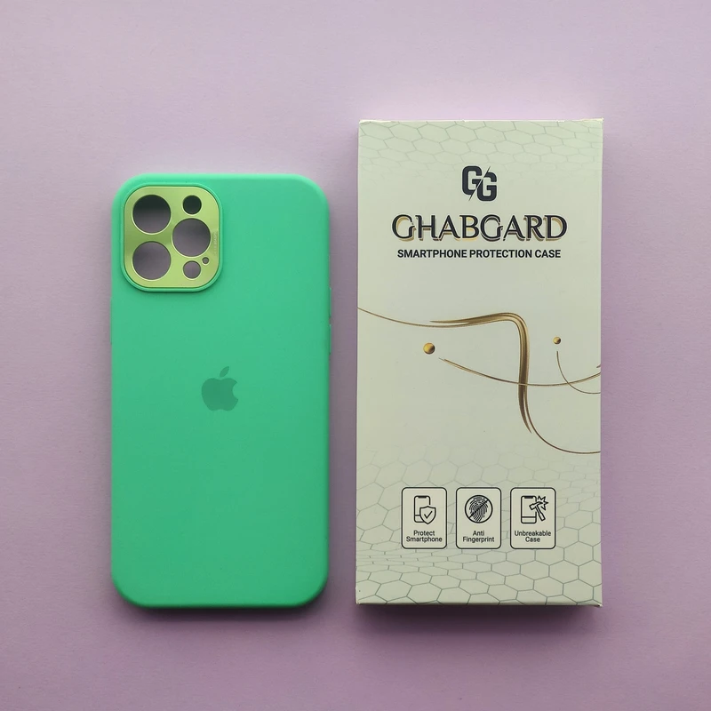  کاور قاب گارد مدل سیلیکونی ساده مناسب برای گوشی موبایل اپل iPhone 12 Pro Max