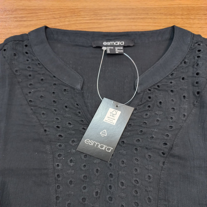 بلوز آستین سه ربع زنانه اسمارا مدل نخی کد 13179791