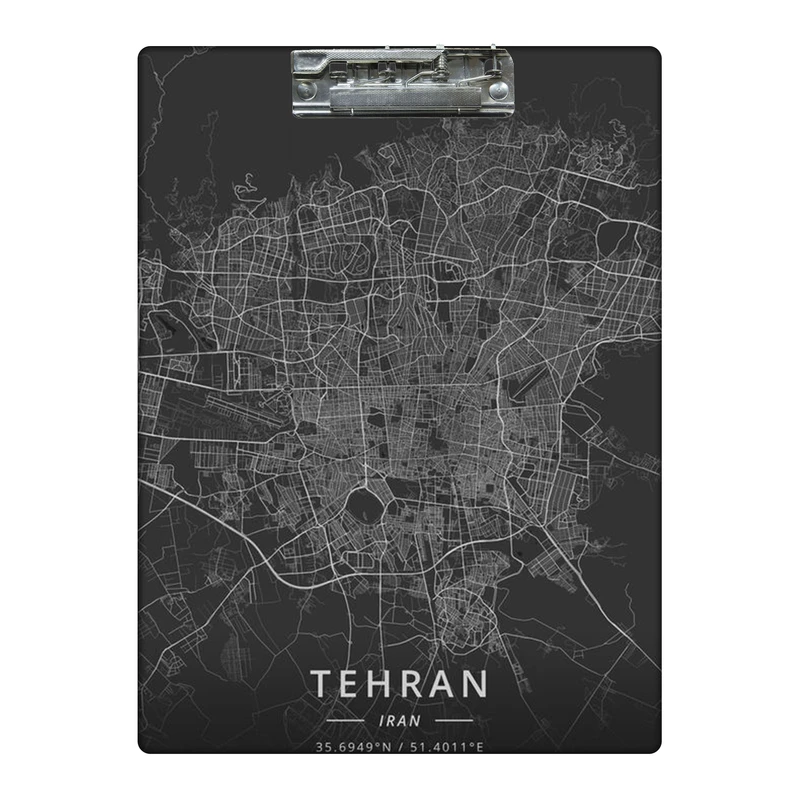 تخته شاسی طرح تهران کد 1199406 سایز A4