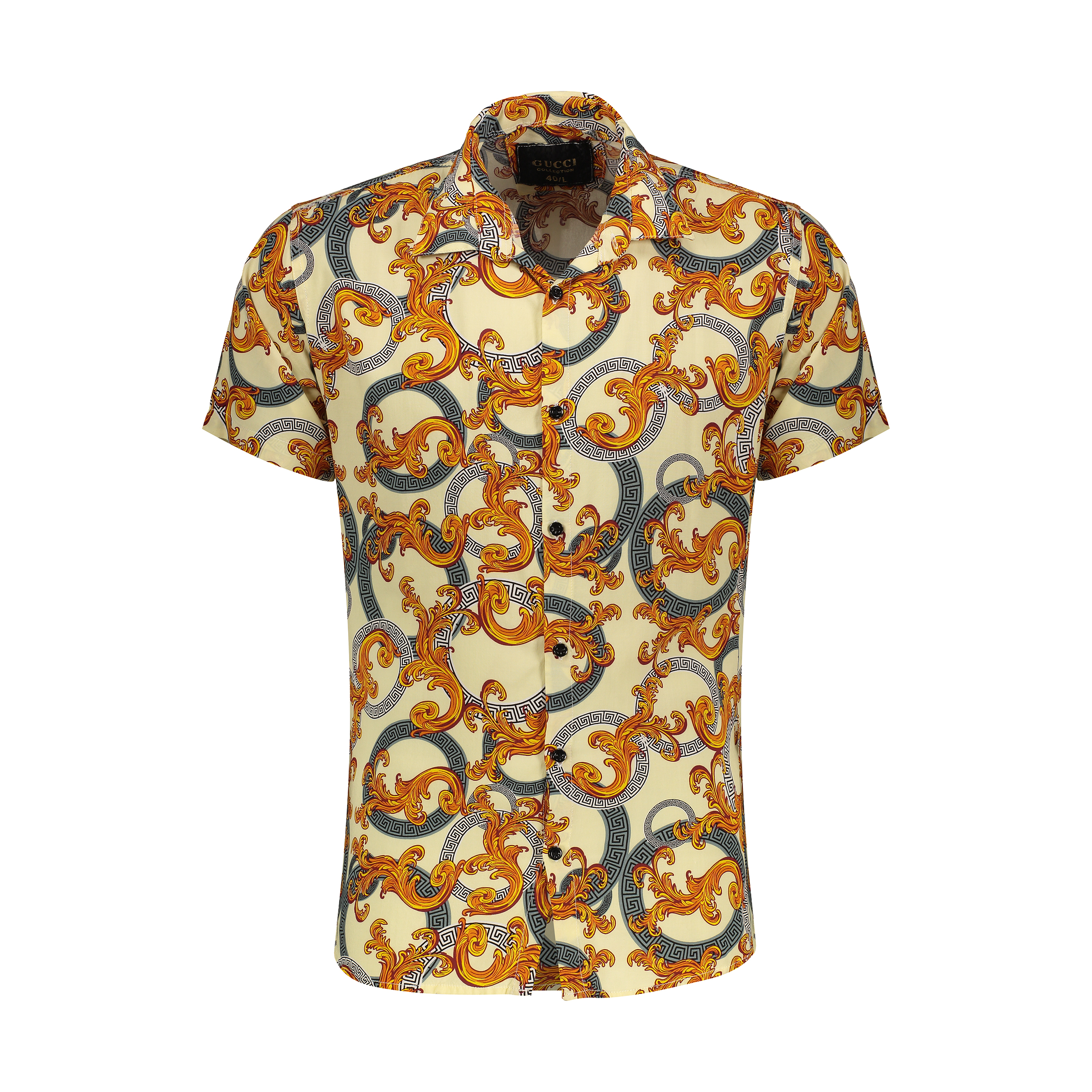 نکته خرید - قیمت روز پیراهن آستین کوتاه مردانه مدل هاوایی کد H-VERS خرید