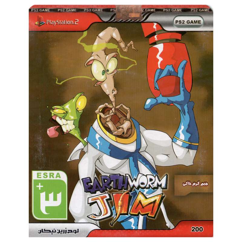 بازی EarthWorm Jim مخصوص Ps2 بازی EarthWorm Jim مخصوص Ps2