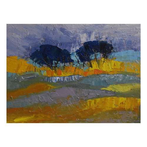 تابلو نقاشی رنگ روغن طرح طبیعت