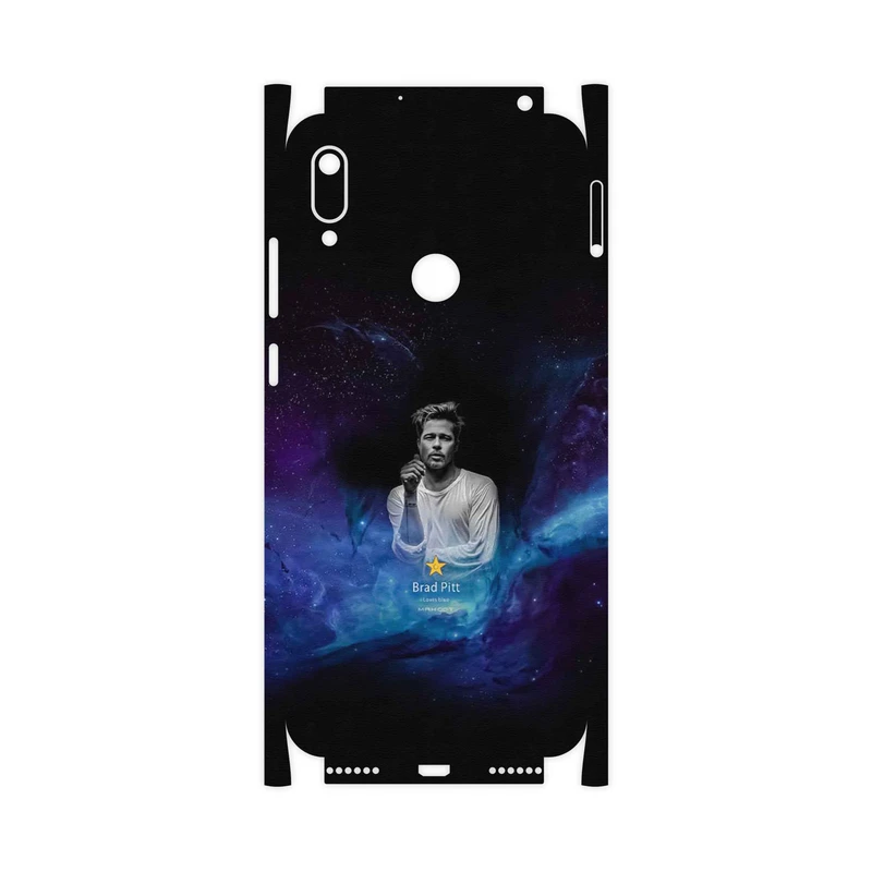 برچسب پوششی ماهوت مدل Brad Pitt-FullSkin مناسب برای گوشی موبایل هوآوی Y6 Prime 2019