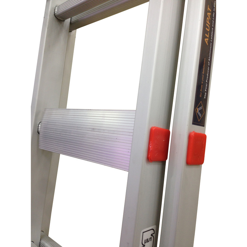 نردبان 28 پله آلوپات مدل دوطرفه کشویی 8m