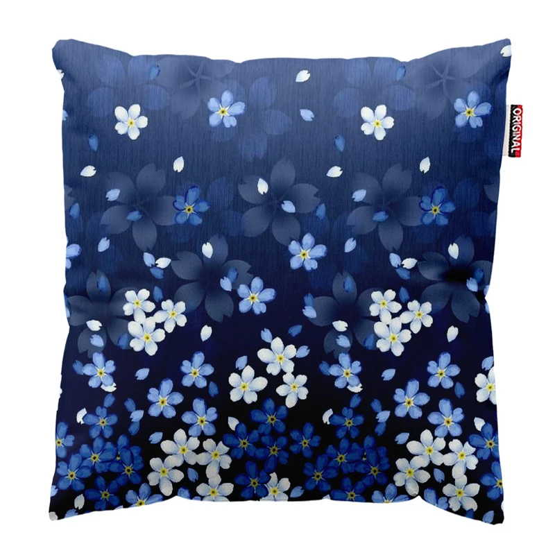 کوسن پاد آفرین طرح گل کد 2363 سایز 30*30 سانتی متر