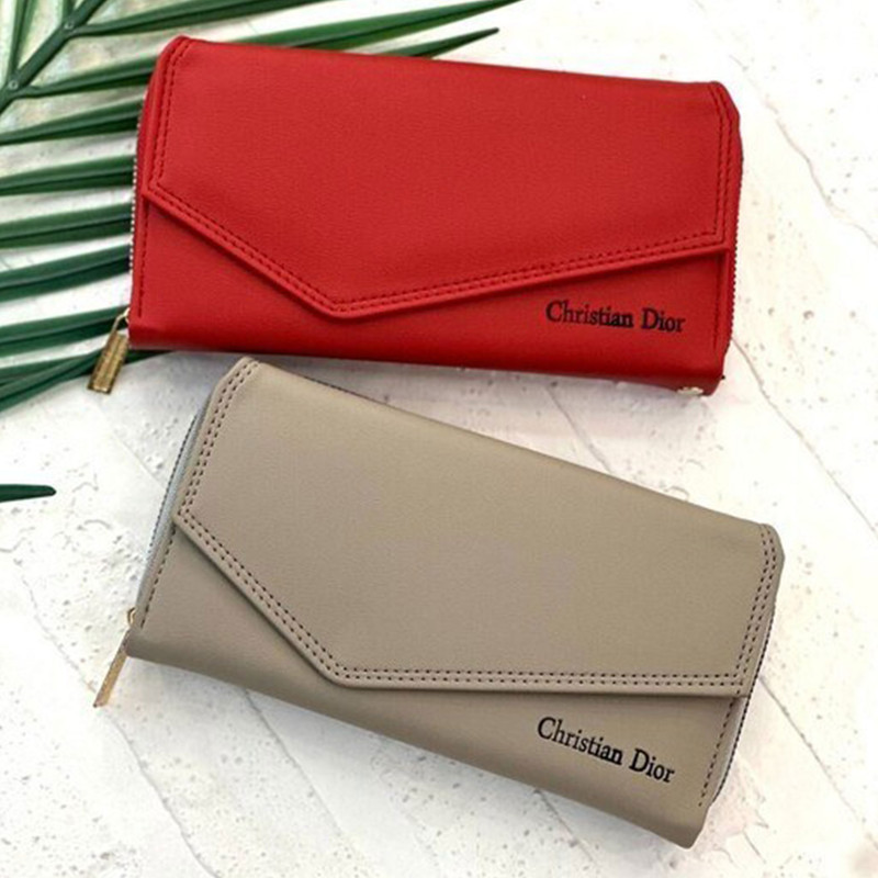 کیف پول زنانه مدل پشت زیپ دسته دار کد KZD42-760