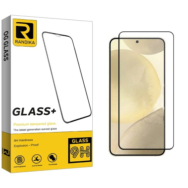 محافظ صفحه نمایش شیشه ای راندیکا مدل RK FullGlue مناسب برای گوشی موبایل سامسونگ Galaxy S24 Plus