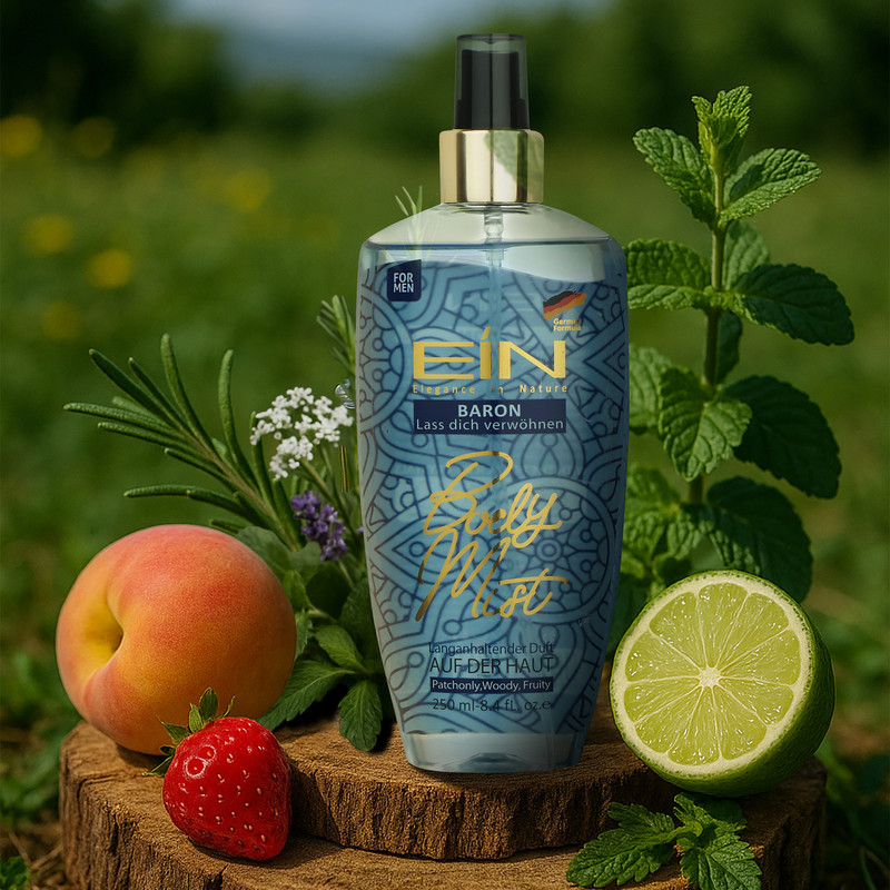 بادی اسپلش مردانه ای آی ان مدل Baron حجم 250 میلی لیتر