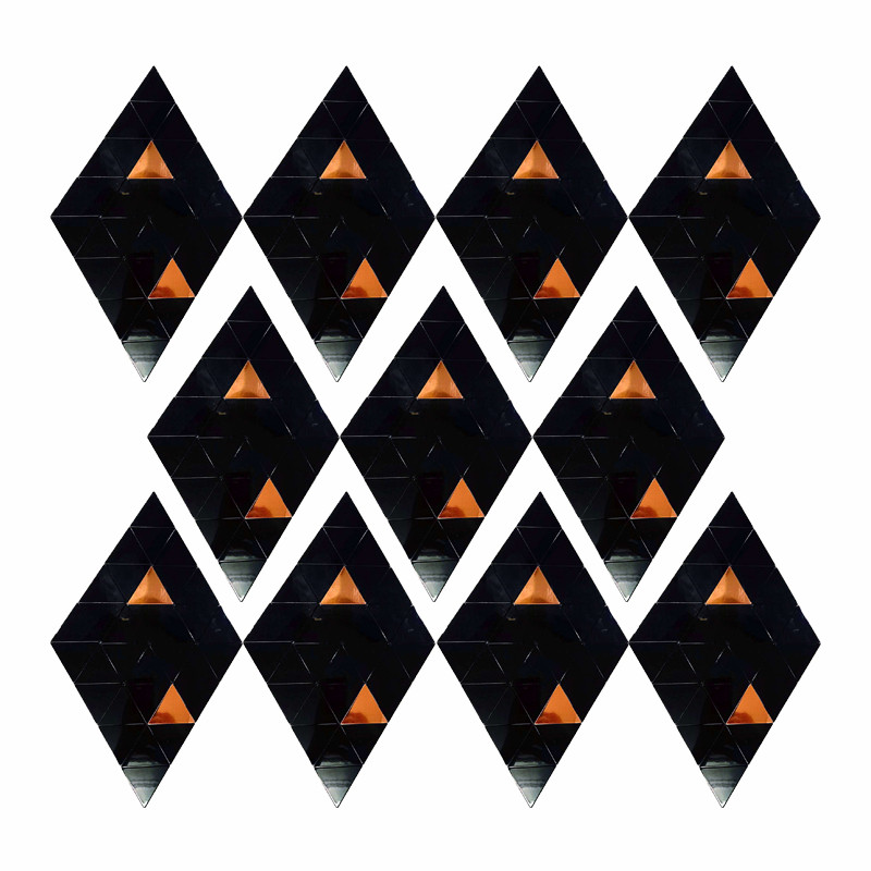 دیوارپوش مدل تایل بین کابینتی پشت چسبدار کد 60011 بسته 11 عددی