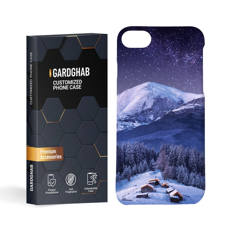 کاور گارد قاب مدل طبیعت مناسب برای گوشی موبایل اپل iPhone 7 / 8 / SE 2020