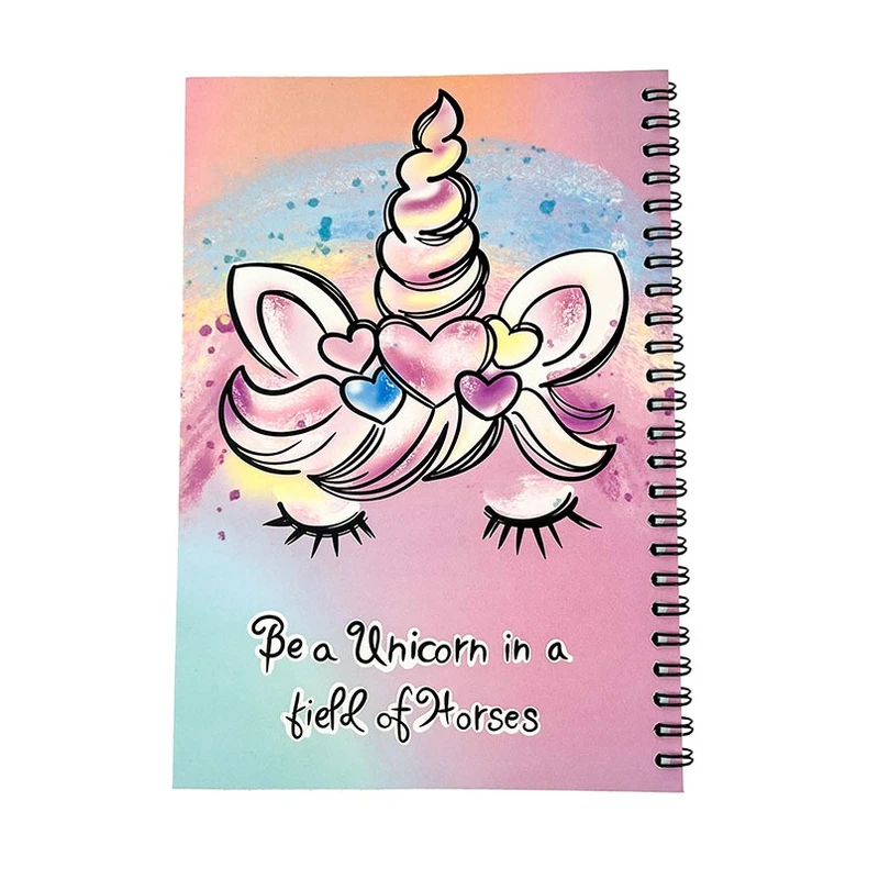 دفتر مشق 80 برگ دیزی نوت بوک مدل یونیکورن رویایی