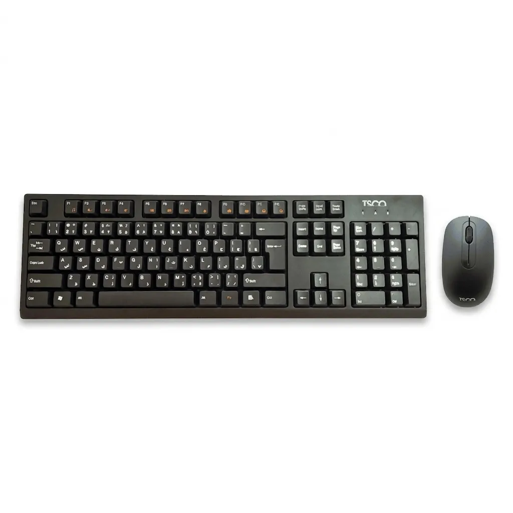 کیبورد و موس بی سیم تسکو مدل TKM 7019W